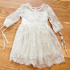 Trish Scully Child lace dress